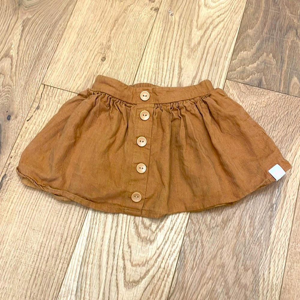 3T SweetHoney Brown Skirt